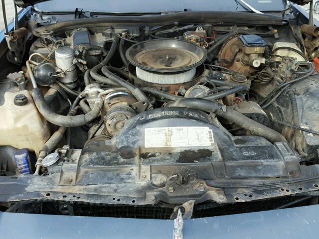 1G3AN69Y9CM313742 - 1982 OLDSMOBILE DELTA 88 R BLUE photo 7