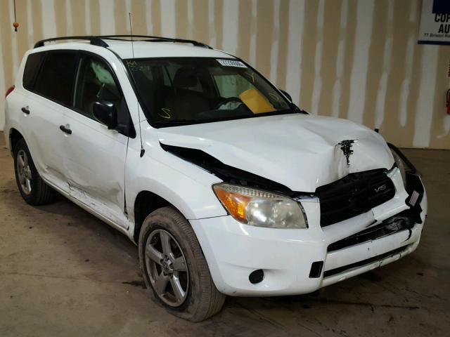 JTMBK33V166003961 - 2006 TOYOTA RAV4 WHITE photo 1