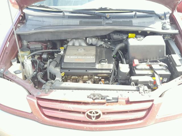 4T3ZF13C23U517219 - 2003 TOYOTA SIENNA LE RED photo 7