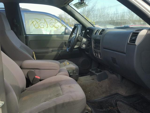 1GCDT136168118034 - 2006 CHEVROLET COLORADO GRAY photo 5