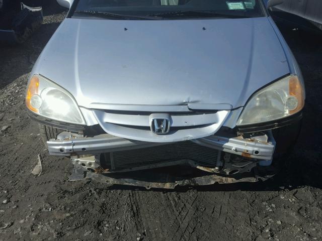 1HGEM21923L074897 - 2003 HONDA CIVIC EX SILVER photo 7