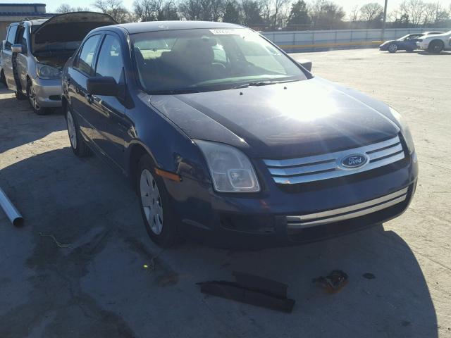 3FAHP06Z77R116669 - 2007 FORD FUSION S BLUE photo 1