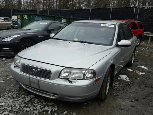 YV1TS92D521258484 - 2002 VOLVO S80 SILVER photo 2