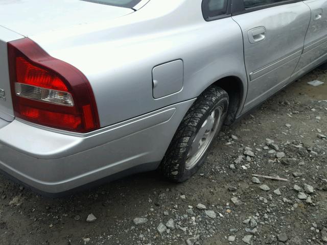 YV1TS92D521258484 - 2002 VOLVO S80 SILVER photo 9