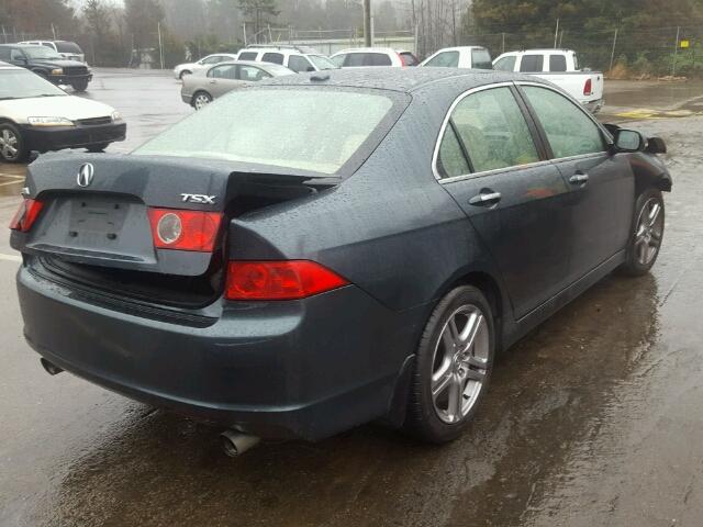 JH4CL96826C010475 - 2006 ACURA TSX GREEN photo 4