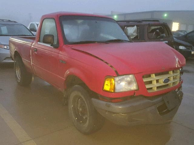 1FTYR10C41TA11060 - 2001 FORD RANGER RED photo 1