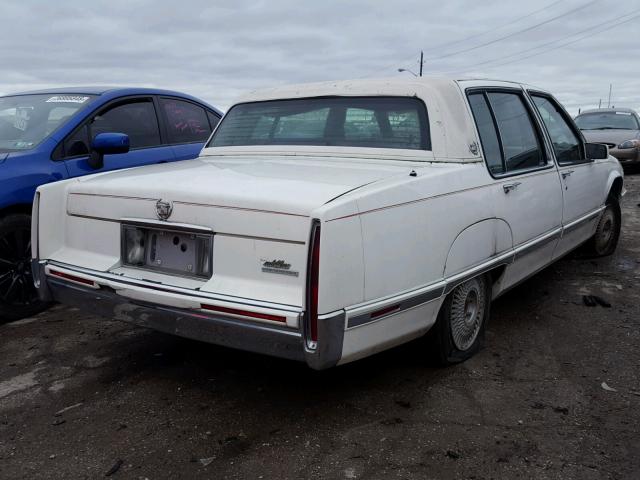 1G6CB53B3N4200181 - 1992 CADILLAC FLEETWOOD WHITE photo 4