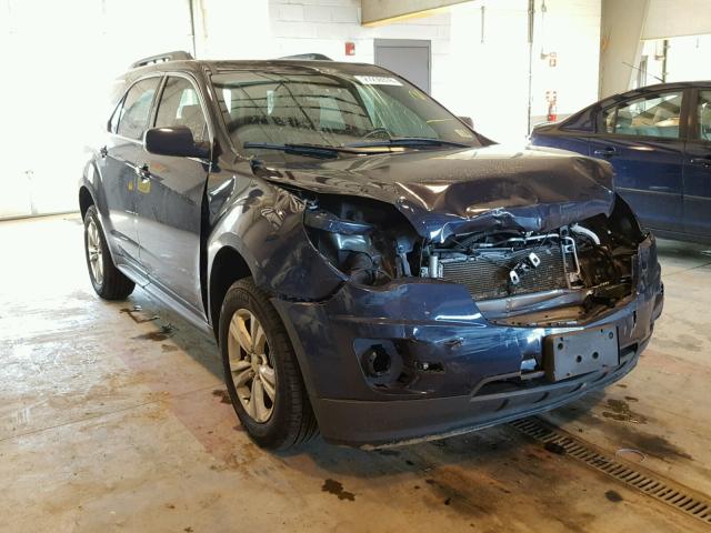 2GNALBEK4F6230018 - 2015 CHEVROLET EQUINOX LT BLUE photo 1