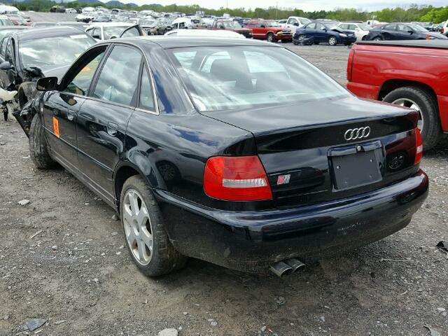 WAURD68D41A001439 - 2001 AUDI S4 2.7 QUA BLACK photo 3