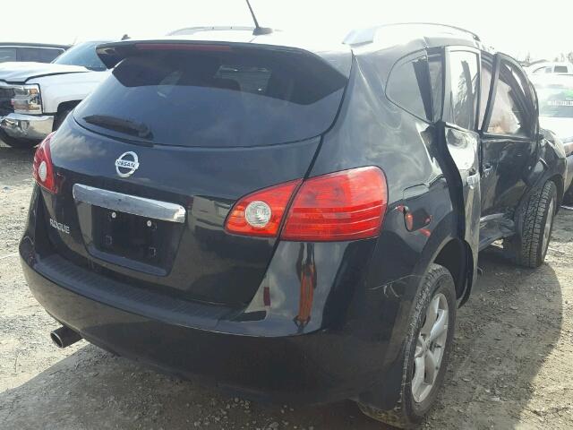 JN8AS5MT3BW569266 - 2011 NISSAN ROGUE S BLACK photo 4