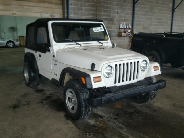 1J4FY19S2VP478801 - 1997 JEEP WRANGLER / WHITE photo 1