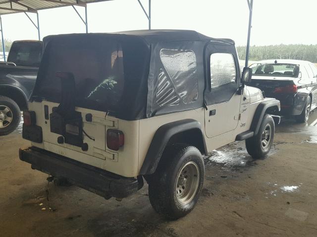 1J4FY19S2VP478801 - 1997 JEEP WRANGLER / WHITE photo 4