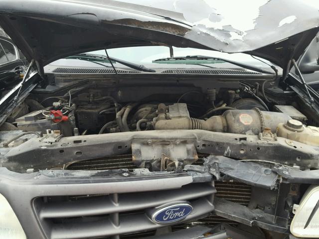 2FTRF17264CA59684 - 2004 FORD F-150 HERI BLACK photo 7