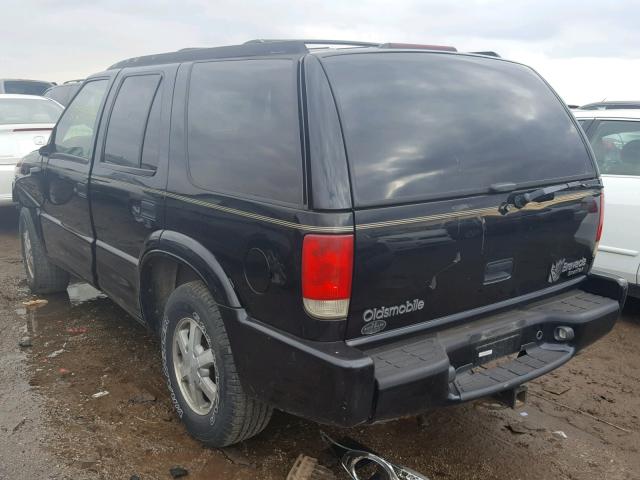 1GHDT13WXW2726602 - 1998 OLDSMOBILE BRAVADA BLACK photo 3