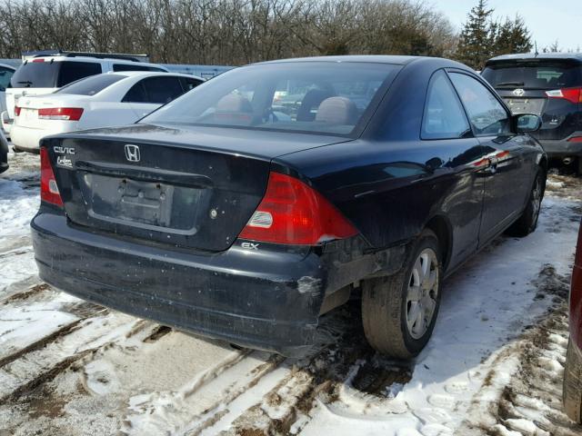 1HGEM22003L062330 - 2003 HONDA CIVIC EX შავი ფოტო 4