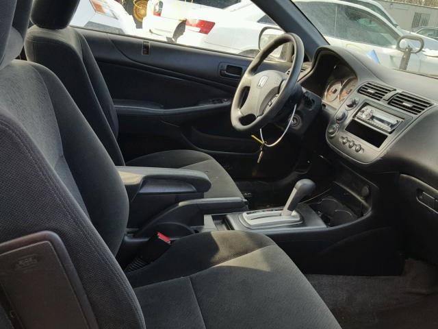 1HGEM22003L062330 - 2003 HONDA CIVIC EX შავი ფოტო 5