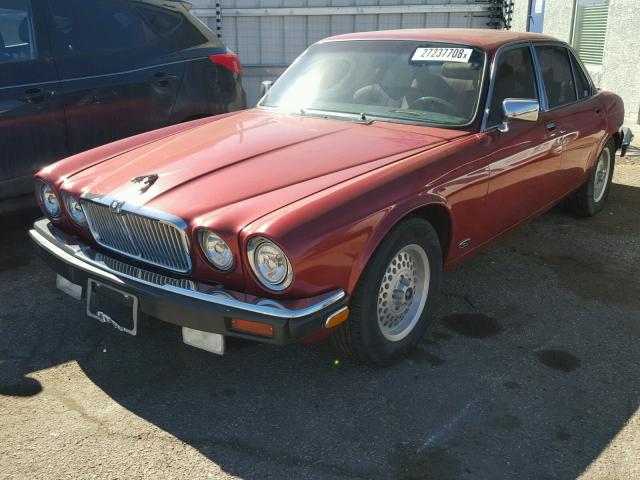 SAJJCALP4CC424279 - 1982 JAGUAR XJ6 MAROON photo 2