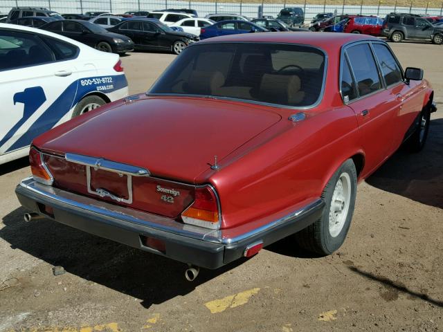 SAJJCALP4CC424279 - 1982 JAGUAR XJ6 MAROON photo 4