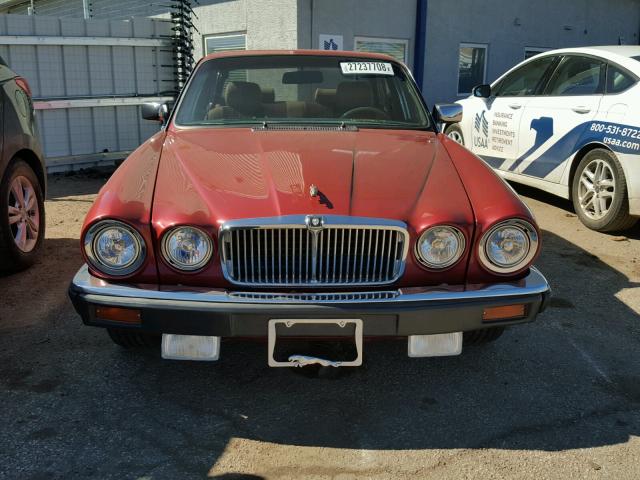 SAJJCALP4CC424279 - 1982 JAGUAR XJ6 MAROON photo 9