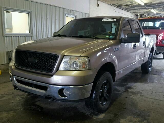 1FTPW14596KD68442 - 2006 FORD F150 SUPER TAN photo 2