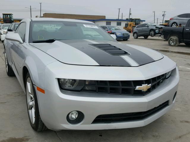 2G1FS1EWXB9139612 - 2011 CHEVROLET CAMARO SS SILVER photo 1