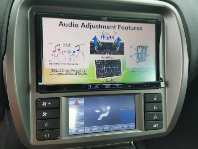 2G1FS1EWXB9139612 - 2011 CHEVROLET CAMARO SS SILVER photo 9