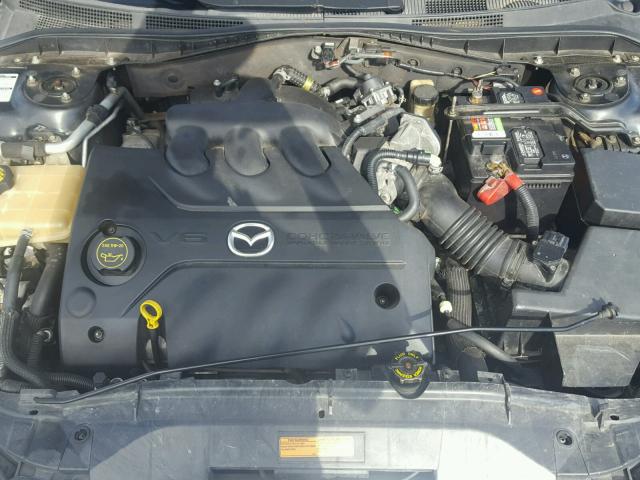 1YVHP80D465M20009 - 2006 MAZDA 6 S BLACK photo 7