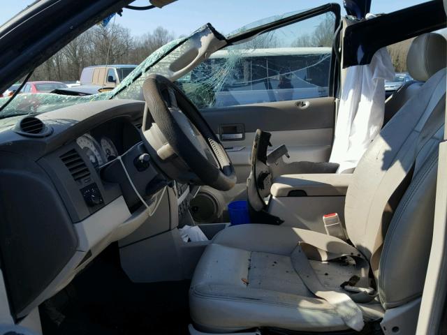 1D4HB58D24F196577 - 2004 DODGE DURANGO LI BLUE photo 5