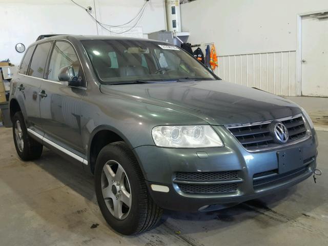 WVGBC67L64D002848 - 2004 VOLKSWAGEN TOUAREG 3. GREEN photo 1