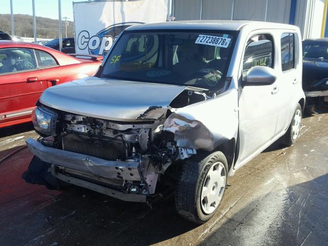 JN8AZ2KRXBT214131 - 2011 NISSAN CUBE BASE SILVER photo 2