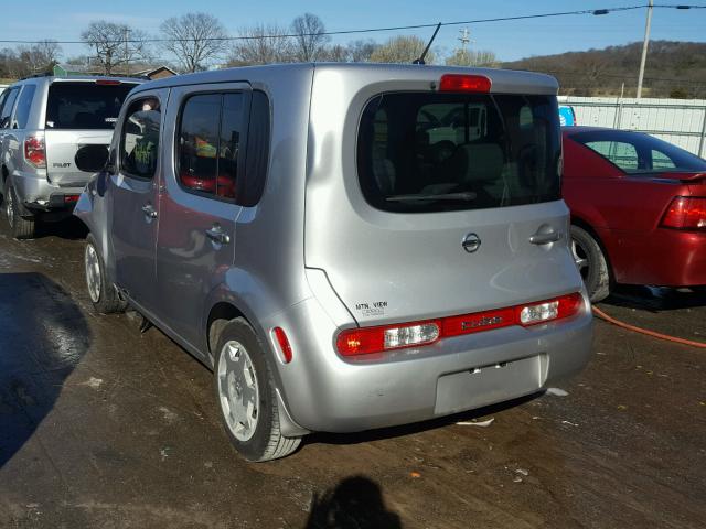 JN8AZ2KRXBT214131 - 2011 NISSAN CUBE BASE SILVER photo 3