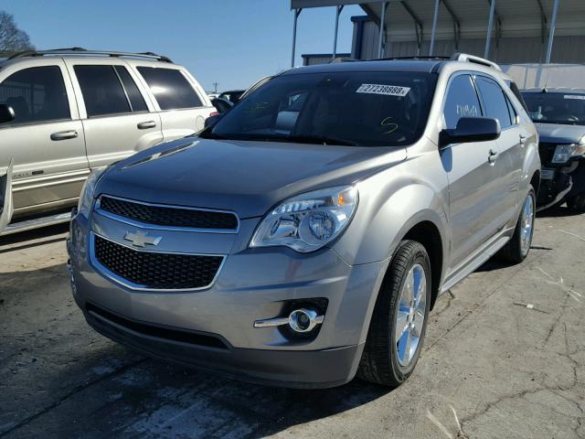 2GNFLNE57C6373011 - 2012 CHEVROLET EQUINOX LT SILVER photo 2