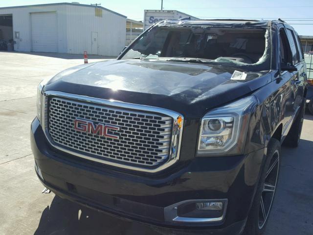 1GKS1CKJ4GR269884 - 2016 GMC YUKON DENA BLACK photo 2