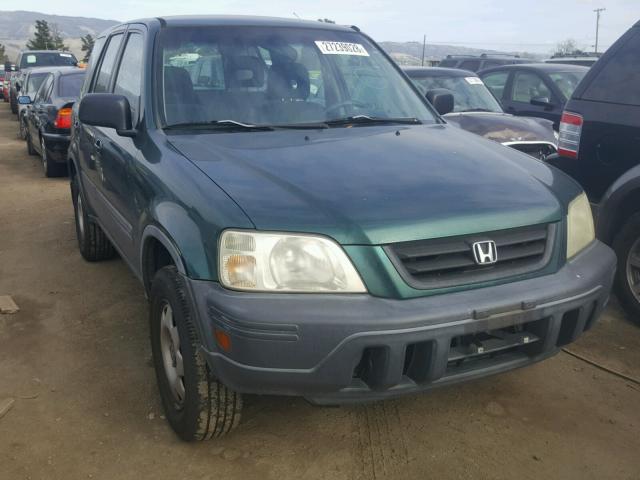 JHLRD2844YC008551 - 2000 HONDA CR-V LX GREEN photo 1