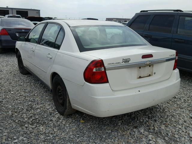 1G1ZS518X6F137111 - 2006 CHEVROLET MALIBU LS WHITE photo 3