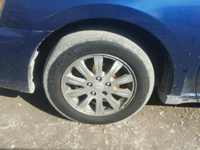 4A3AB36F09E011024 - 2009 MITSUBISHI GALANT ES BLUE photo 9