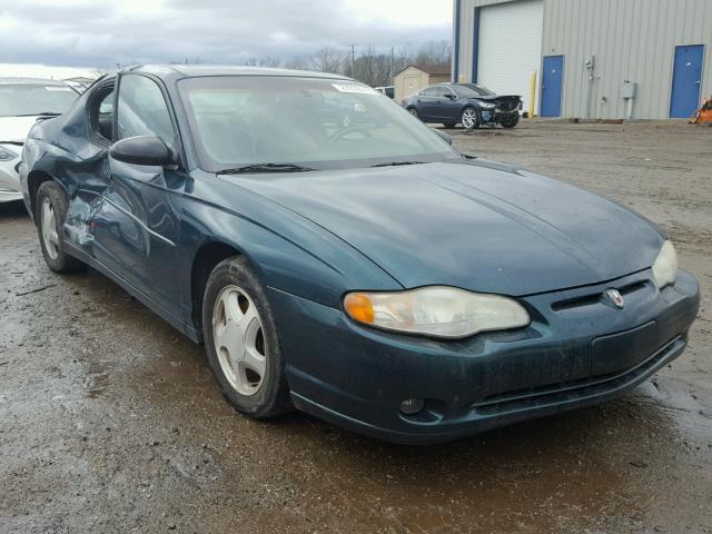 2G1WX12K4Y9302119 - 2000 CHEVROLET MONTE CARL GREEN photo 1