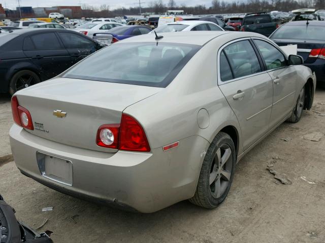 1G1ZC5E1XBF206741 - 2011 CHEVROLET MALIBU 1LT 金色 照片 4