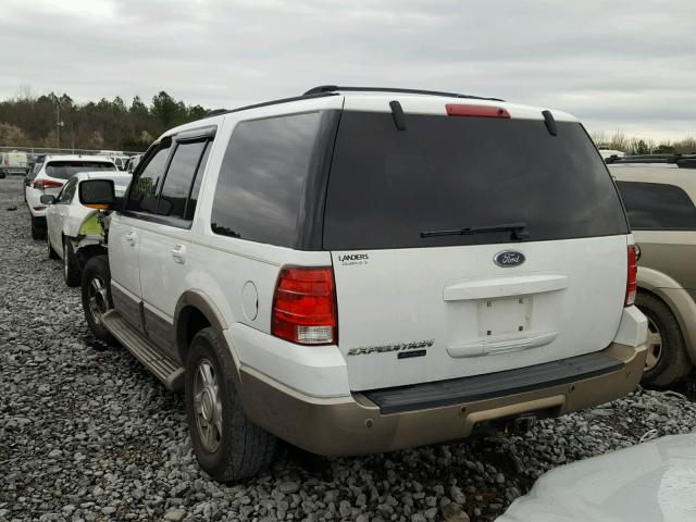 1FMEU17W83LB68235 - 2003 FORD EXPEDITION WHITE photo 3