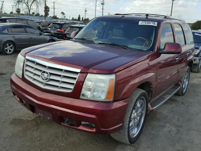 1GYEC63T82R133880 - 2002 CADILLAC ESCALADE L BURGUNDY photo 2