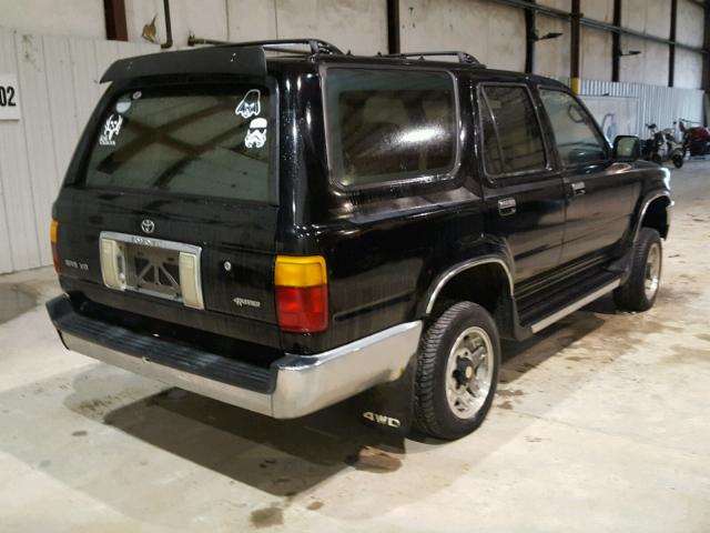 JT3VN39W4P0098996 - 1993 TOYOTA 4RUNNER VN BLACK photo 4