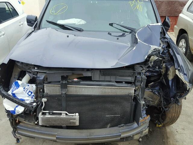 5FNYF4H42DB082952 - 2013 HONDA PILOT EX BLUE photo 7