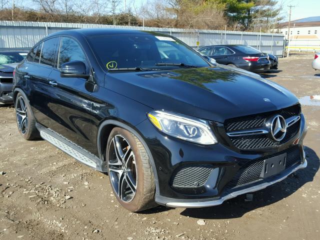 4JGED6EB7HA065663 - 2017 MERCEDES-BENZ GLE COUPE BLACK photo 1