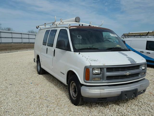 1GCFG25W911109454 - 2001 CHEVROLET EXPRESS G2 WHITE photo 1