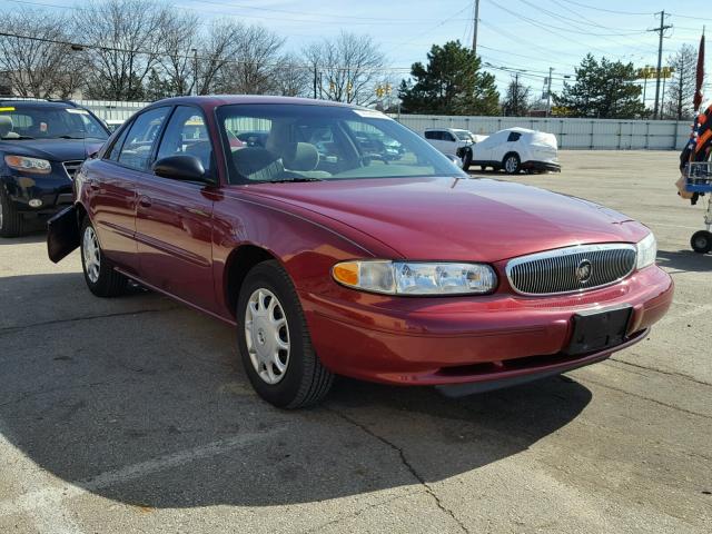 2G4WS52J531175520 - 2003 BUICK CENTURY CU MAROON photo 1