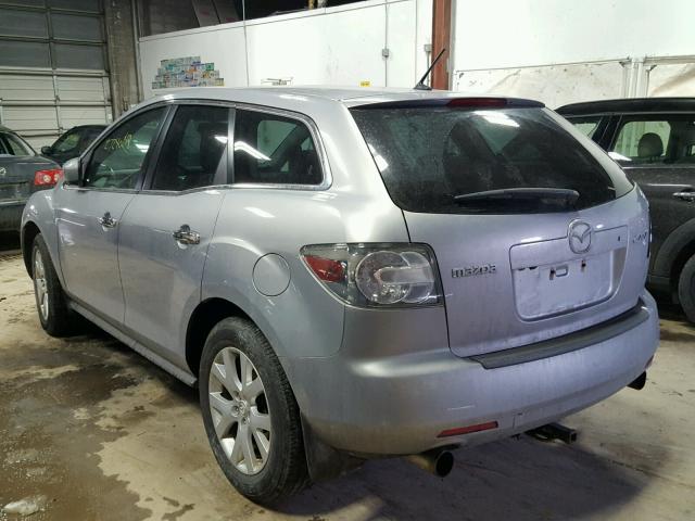 JM3ER293470115965 - 2007 MAZDA CX-7 SILVER photo 3