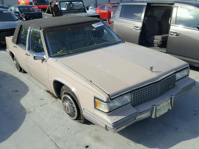 1G6CD5155J4349550 - 1988 CADILLAC DEVILLE BEIGE photo 1