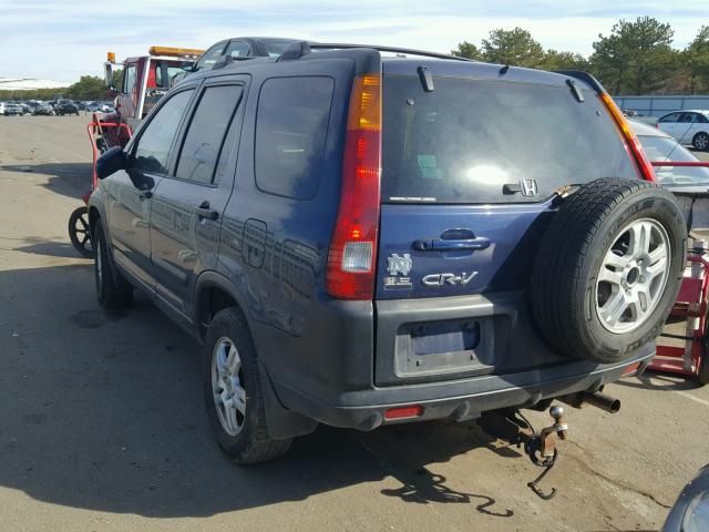 SHSRD78803U128414 - 2003 HONDA CR-V EX BLUE photo 3