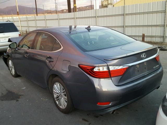 JTHBK1GG1E2138913 - 2014 LEXUS ES 350 GRAY photo 3