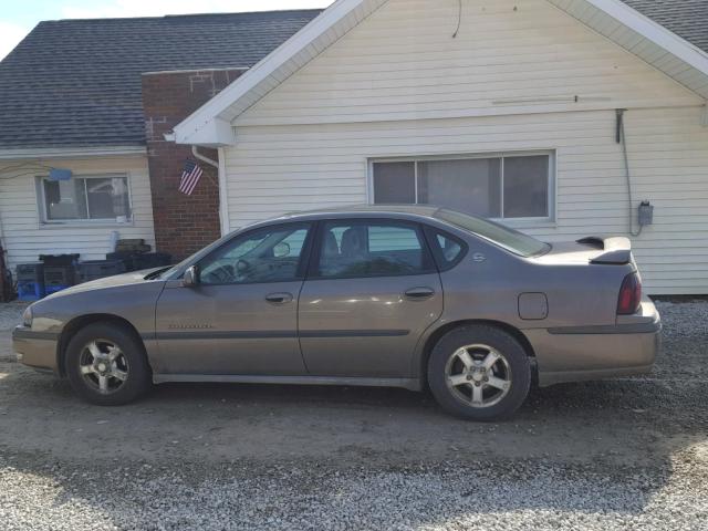 2G1WH52K439130123 - 2003 CHEVROLET IMPALA LS BROWN photo 9